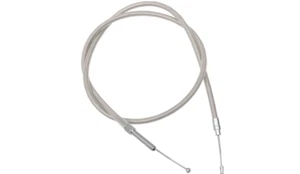 Drag SS Braided Clutch Cable, 53 5/16in" Harley 1983-1986 S/T/E/L Glide Models - Picture 1 of 3