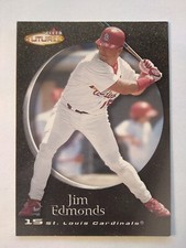 2001 Fleer Futures Black Gold /499 Jim Edmonds #90 Free Shipping!!