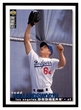 1995 Collector's Choice #231 TODD HOLLANDSWORTH Los Angeles Dodgers ~D3B