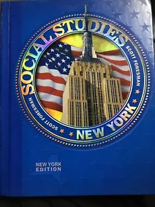 SCOTT FORESMAN SOCIAL STUDIES: NEW YORK EDITION - Hardcover Good Condition - Picture 1 of 2