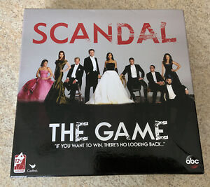 ABC's Scandal Board Game Olivia Pope Cardinal Cards Family Trivia Complete 