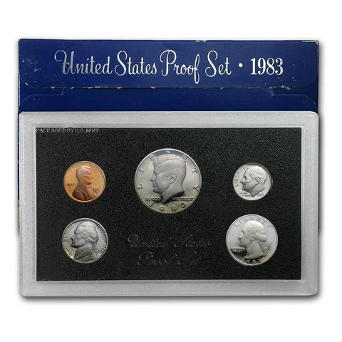 1983-S US PROOF SET WITH BOX--Gem Brilliant--FREE SHIPPING Cover