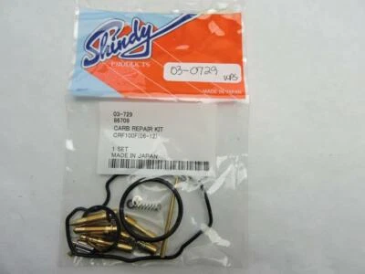 03-0729 Aftermarket Shindy Carburetor Repair Kit Honda 2006-2012 CRF100F S518g — 第 1/4 张图片