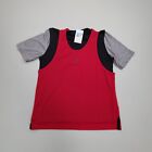 Jordan Shirt Adult Medium Red Tank Top Tee Basketball 3-1 Air Jordan Mens