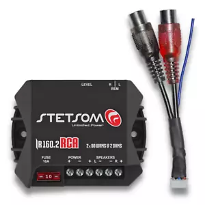 Stetsom IR160.2 RCA 2 Kanäle Kompakt Digital Verstärker Iron Line 2 Ohm - Bild 1 von 3