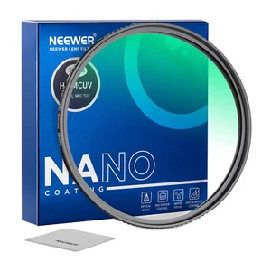 NEEWER 58mm UV Filter, Ultra Slim UV Protection 58mm Camera Lens Filter - Picture 1 of 8