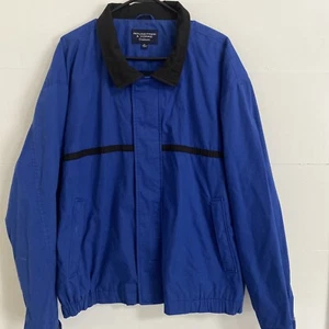 Roundtree & York Outdoors Blue/Black Jacket Size XLarge - Picture 1 of 6