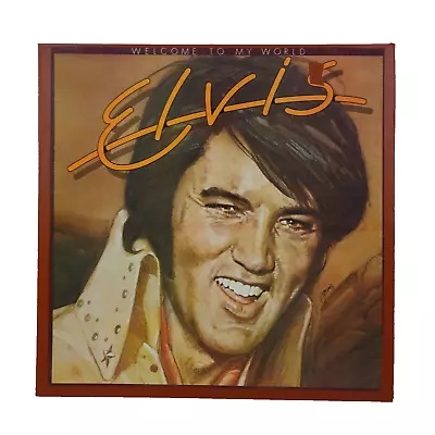Elvis Welcome To My World (1977) Vinyl Album (PL 12274) (UK Pressing) EX/VG - Image 1 of 4