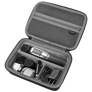 Hard Travel Case for Multigroom Electric Trimmer Shaver and Attachments EVA Bag