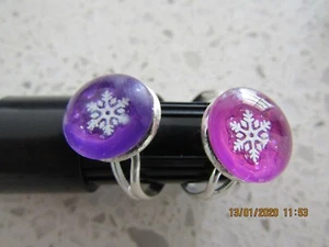 New Mood Ring Hand Made changes to two different colours gift present valentines - Picture 1 of 14