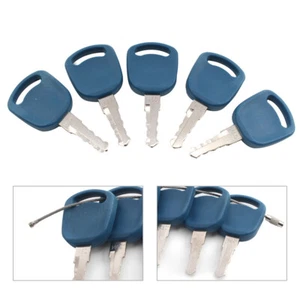 5x Ignition Starter Keys 14601 82030143 For Holland tractor Heavy Equipment Part - Picture 1 of 8