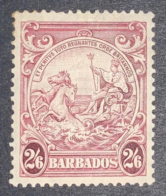 Travelstamps: 1938 Barbados Stamps Sc #178 SG 257 Mint OG H WELL CENTERED WMK - Image 1 of 4