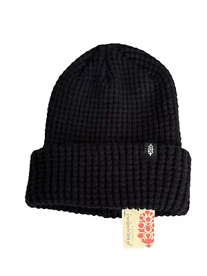 NWT Free People Beanie FP Movement Black Knit Cool Down Hat One Size New - Image 1 of 3