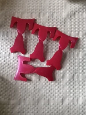 PEÇAS DE REPOSIÇÃO PARA JOGOS TWISTER HOOPLA 4 TWISTER PLÁSTICO VERMELHO T - Imagem 1 de 4