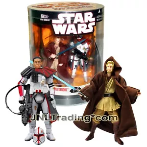Year 2007 Star Wars Order 66 4" Set #1 OBI-WAN KENOBI and ARC TROOPER COMMANDER - Picture 1 of 1
