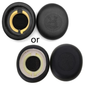 Leather for Jabra 45H Evolve2 65 Headset Earpads Ear Pads Sponge Cushion - Picture 1 of 11