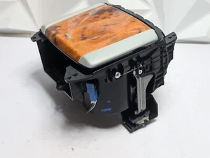 Lexus RX330 RX350 RX400H 2004-2009 consola central doble portavasos madera bronceada OEM - Imagen 1 de 15
