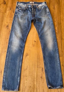 Stone Island men's blue jeans trousers size UK W31, L34 - Picture 1 of 16