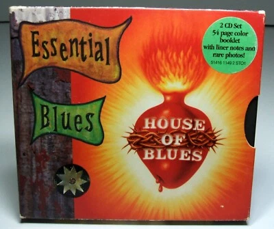 The Essential Blues [House of Blues] by Various Artists (CD, Jul-1995, 2 Discs, Foto 1 de 4
