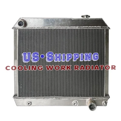 Radiador de sistemas de refrigeración Pontiac Grand Prix Champion 1962 1963 1964 2 filas Foto 1 de 4