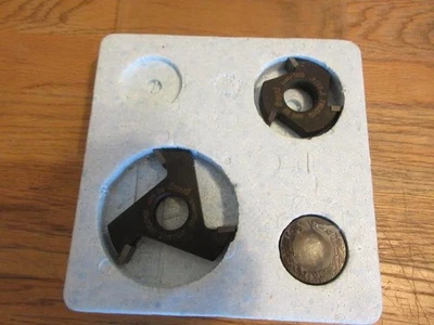 Cabezales de corte de puerta de vidrio de ala fija Freud OPT260-1 y 2 - eje de 3/4" Foto 1 de 4