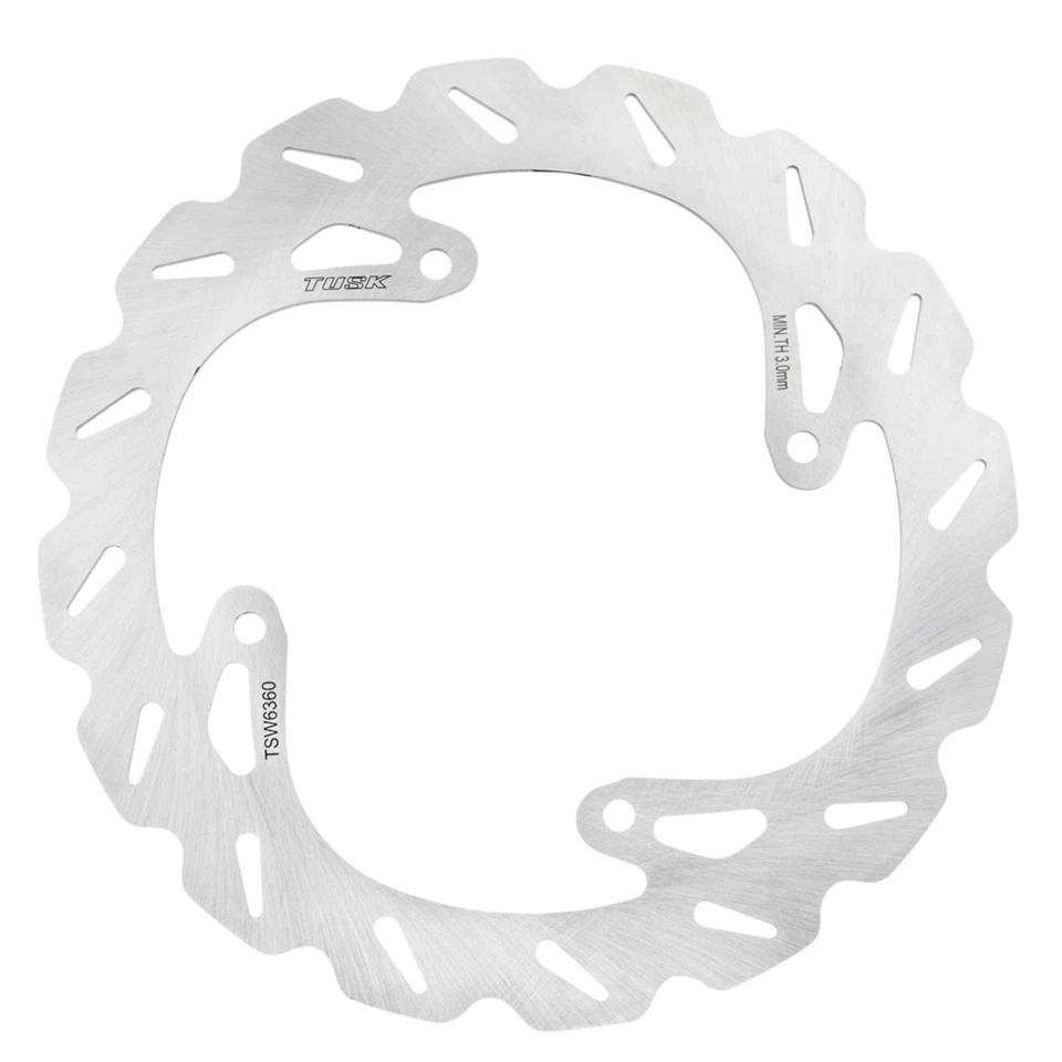 Tusk Stainless Steel Typhoon Brake Rotor, Rear For KAWASAKI KLX400SR 2003 - Image 1 of 3