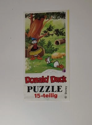 Rar Puzzle BPZ Donald Duck 1987 , 100% Original O.L. Oben Links - Bild 1 von 2