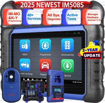 2025 Autel MaxiIM IM508S +XP400 PRO IMMO Key Programming Full Diagnostic Scanner - Image 1 of 4