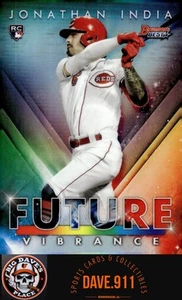 Jonathan India 2021 Bowman's Best Bowman Future Vibrance #BFV-30 Cincinnati Reds - Bild 1 von 2