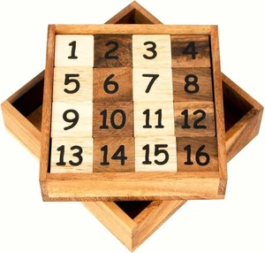 Puzzle Lógica 15+16: 2 en 1 Desafío Números - Imagen 1 de 4