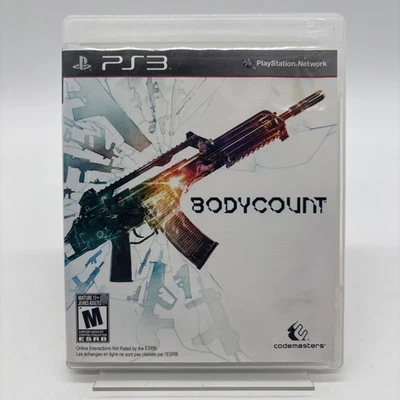 Bodycount (Sony Playstation 3, PS3, 2011) Complete CIB - Image 1 of 3