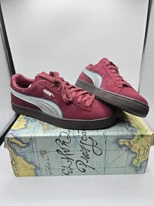 Puma Suede Red Haired Shanks X Op Schnürschuhe Herren Rot Sneaker Freizeitschuhe 8,5 - Bild 1 von 16