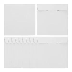  50pcs Cd Oraganizer Paper Storage Bags Paper Cd Dvd Envelopes Cd Cases Dvd - Afbeelding 1 van 12