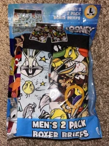 Men’s Looney Tunes boxer briefs underwear size large - Picture 1 of 6