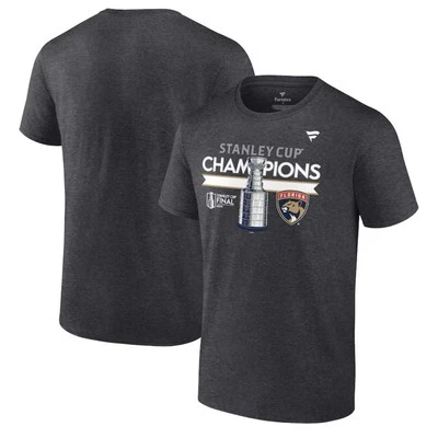 Camiseta Florida Panthers Fanatics 2024 Stanley Cup Champions Hombre XXL Carbón Foto 1 de 4