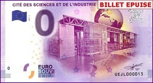 ***N°13*** PETIT NUMERO / BILLET 0 € / 0 € SOUVENIRSCHEINE / UEJL 2017-1 - Imagen 1 de 1