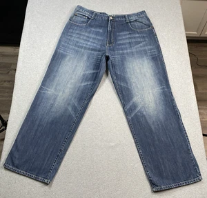 Cube Platinum Jeans Mens 40x34 Baggy Skater Streetwear Hip Hop Denim Vtg Y2K - Picture 1 of 18