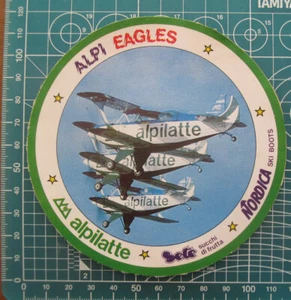 Alps Eagles Alpilatte Sete STICKER STICKER VINTAGE NEW ORIGINAL - Picture 1 of 2