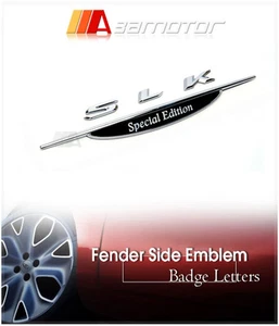 SLK Special Edition Side Emblem Badge Decal Letter fits Mercedes Benz R170 R171 - Picture 1 of 1