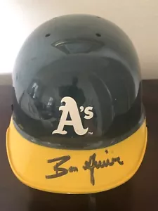 Ben Grieve Signed Autographed Oakland Athletics A's Mini Batting Helmet ROY JSA - Picture 1 of 7