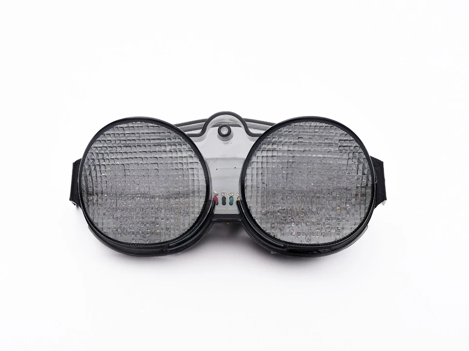 Luz trasera de freno LED humo señales de giro integradas aptas para Yamaha 2001-2002 YZF R6 Foto 1 de 4