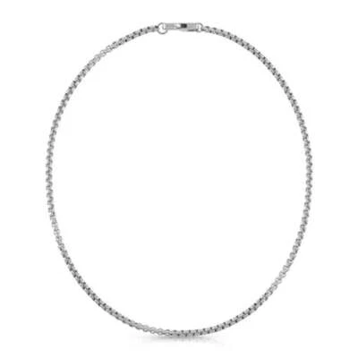 Collana uomo Guess in acciaio color argento JUMN01335JW - Immagine 1 di 2