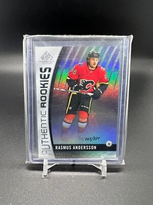 2017-18 SP Game Used Rainbow #143 Rasmus Andersson /221 RC Rookie Calgary Flames - Image 1 of 2