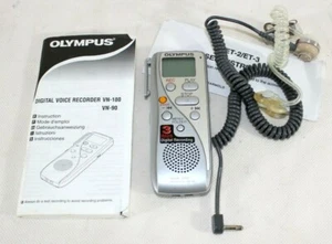 Olympus VN-180 Handheld Digital Voice Recorder 3 Hour - Tested Working - Picture 1 of 5