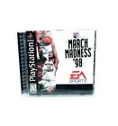 NCAA March Madness '98 (Sony PlayStation 1, 1998) PS1 Complete CIB w/ Manual