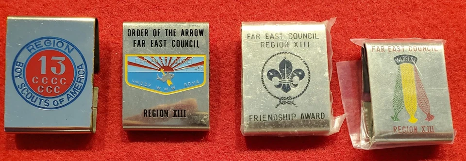 * 4 laços de cinto com "Região XIII" neles - Imagem 1 de 1