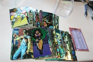 WILDCATS 1994 WIDEVISION BASE SET OF 96 CARDS COMPLETE SET CHROMIUM - Picture 1 of 1