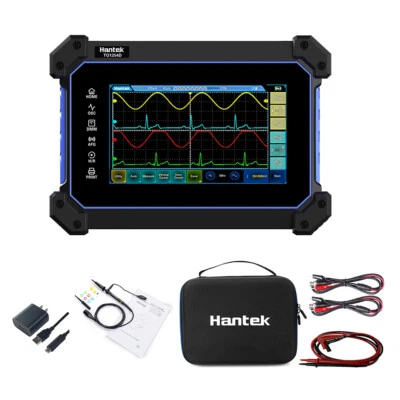 Hantek Touch Screen Digital Tablet Oscilloscope TO1254D 250MHz 1GSa/s Multimeter - Image 1 of 4