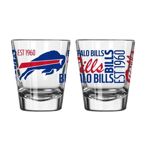Buffalo Bills Boelter NFL Spirit 2oz Shot Glass(1) FREE SHIP!! Cover