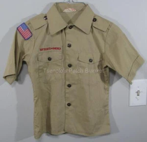 Boy Scout now Scouts BSA Uniform Shirt Size Youth Small SS FREE SHIPPING 004 - Bild 1 von 5